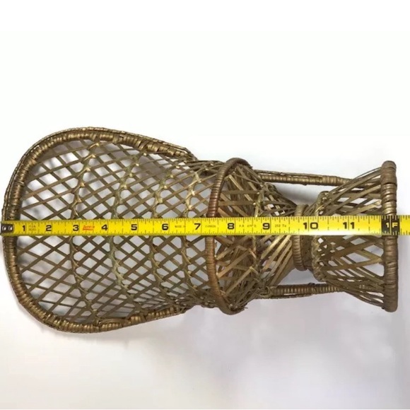 Rattan vintage chair for dolls or plush - Picture 6 of 6